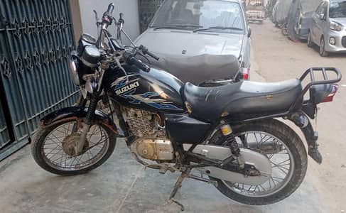 Suzuki gs 150 model 2013 each and every thing ok no work required