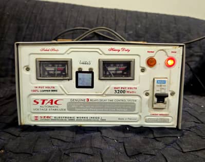 Original Stac Stabilizer 3200w Full Copper