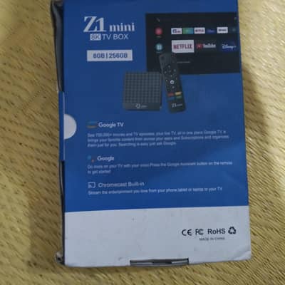 Z1mini 8k tv Box 8gb/256 gb