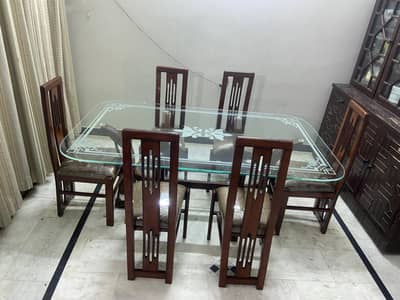 dinning table 6 seater