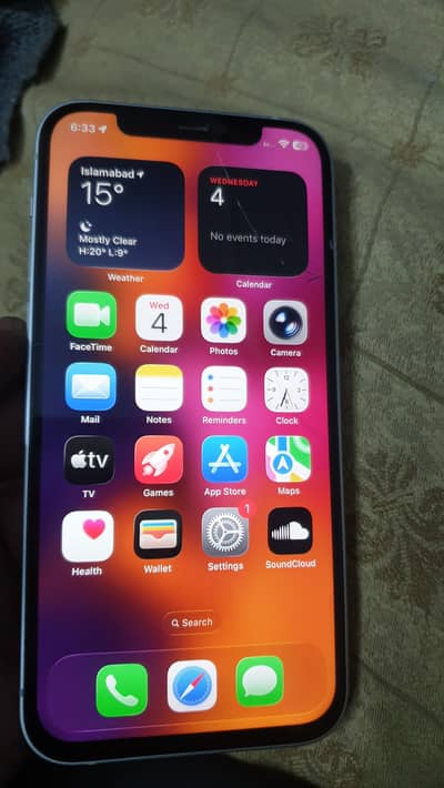 iPhone 12 ( bypass & Minor Glass Cracked )