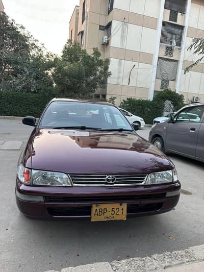 Toyota Corolla Indus 1998 (143000 driven 1st owner)