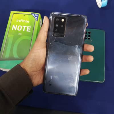 Infinix note 10 pro (8)Gb (128)Gb content: 03100044654