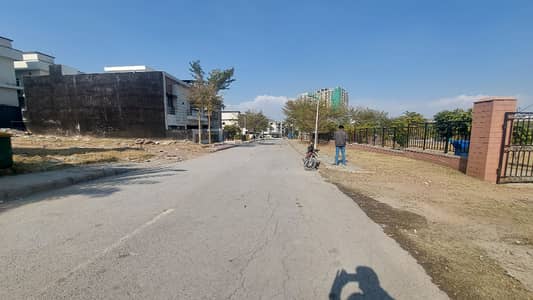 10 Marla Back Open Plot Solid Land Lake View Bahria Town Phase 8 Rawalpindi