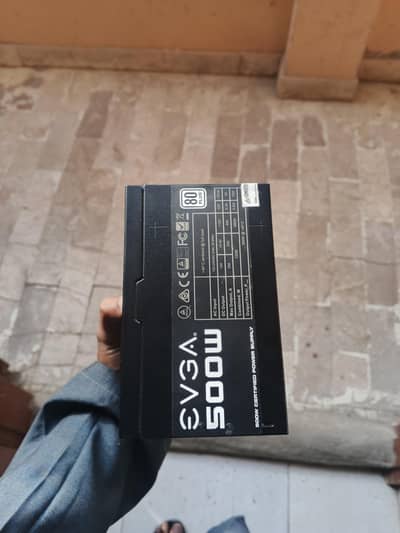 EVGA 500W GAMING POWER SUPPLY