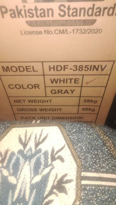 De Freezer Haier INV 385