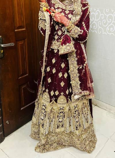 Bridal lehnga