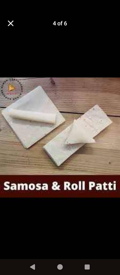 samosa ND roll Patti home made available  400 kg