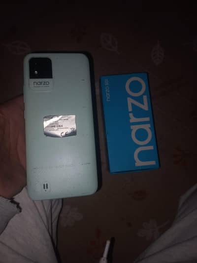 "Realme Narzo 50i - 4GB RAM, 64GB Storage - ₹14,999"