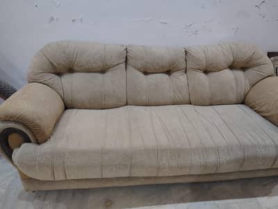 3pc Sofa Set for Sale - Beige Color