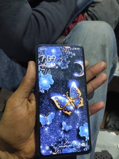 redmi note 10 pro (8/128) with box & charger(bas back glass toota hai)