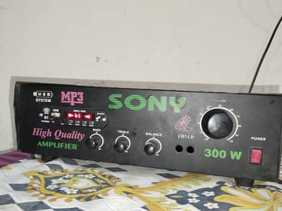 Sony kit amplifier