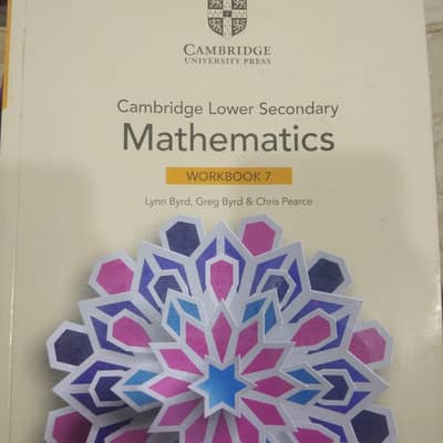 Cambridge lower secondary book A/O level  grade 7