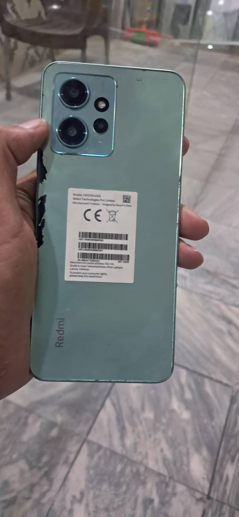 model redmi note 12 0