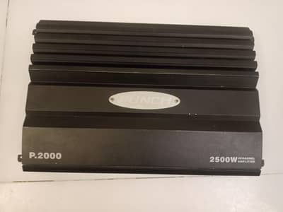 punch 4 channel amplifier