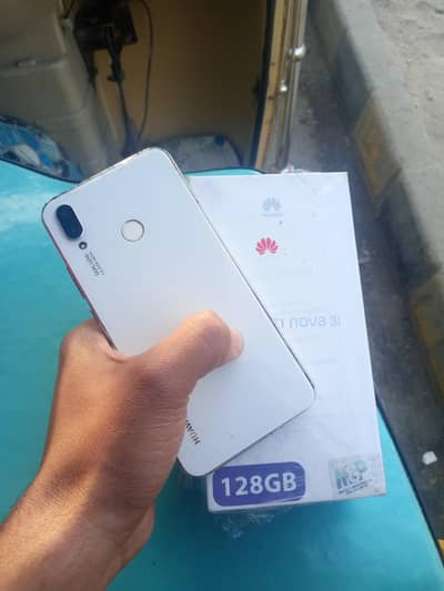 hwawai nova 3 i 4GB 128gb with box