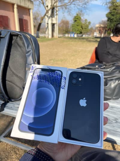 Iphone 12 non pta with box. .