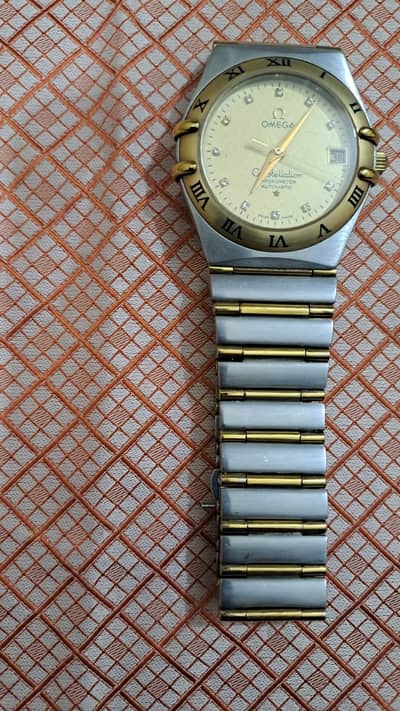 Omega Constellation Chronometer Automatic – Two Tone – Diamond Dial