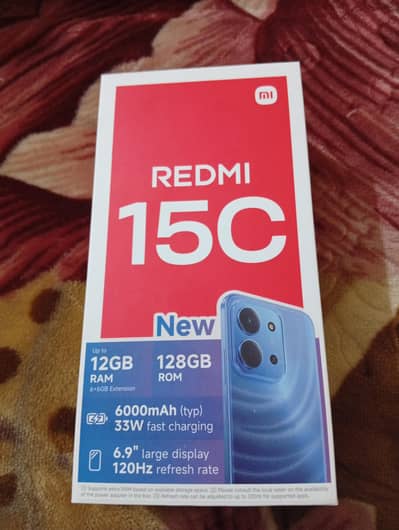 Redmi 15C 6+6/128Gb Just A week Used