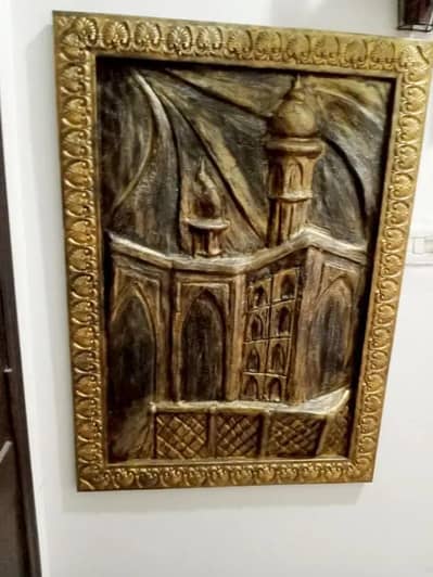 Beautiful 3D Art Large Painting of The Mosque