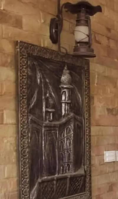 Beautiful 3D Art Large Painting of The Mosque