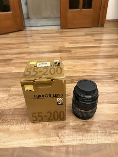 Nikkor Lens AF-S DX Nikkor 55-200mm f/4-5.6G ED VR II