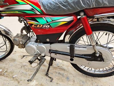 honda cd70 2022 model like a brand new bike lucsh condition a 1
