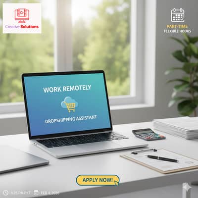 Dropshipping Data Entry Opportunity No Investment Required