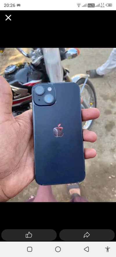 i phone 14 black calour  jv seal peckk all ok