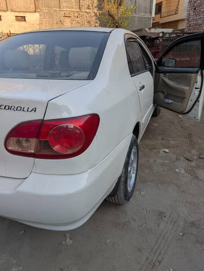 Toyota crolla xli 2005 model