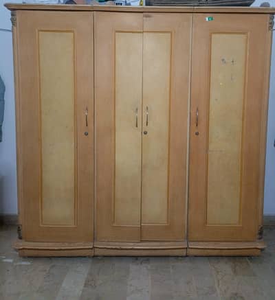 3 door lasaani wood wardrobe