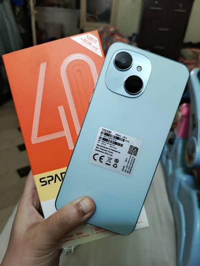 Tecno spark 40c new mobile 4/128 no used just box open