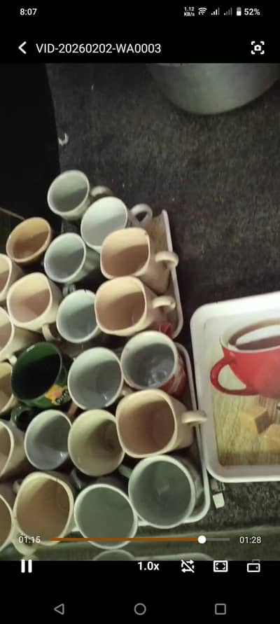 tea shop ka total saman for sale