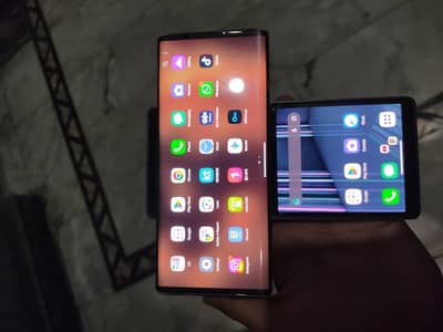 LG wing 5G rotateable dual screen mobile phone fold