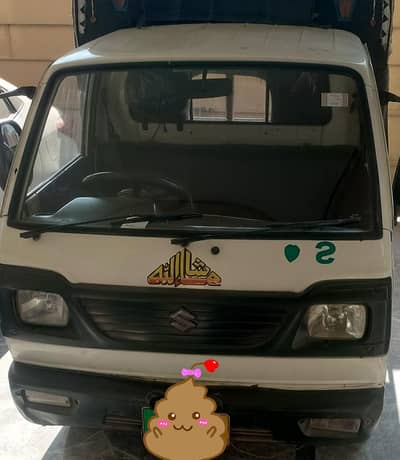 Suzuki pickup with driver available for rent