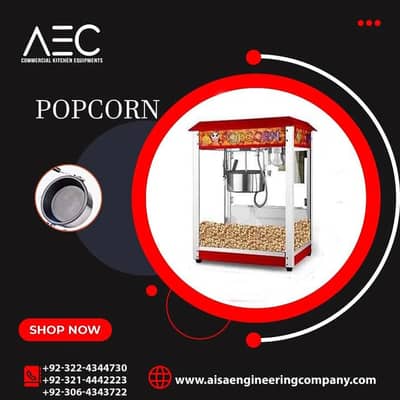 Popcorn Machine  / Imported Restuarent Equipments / Food Equipments