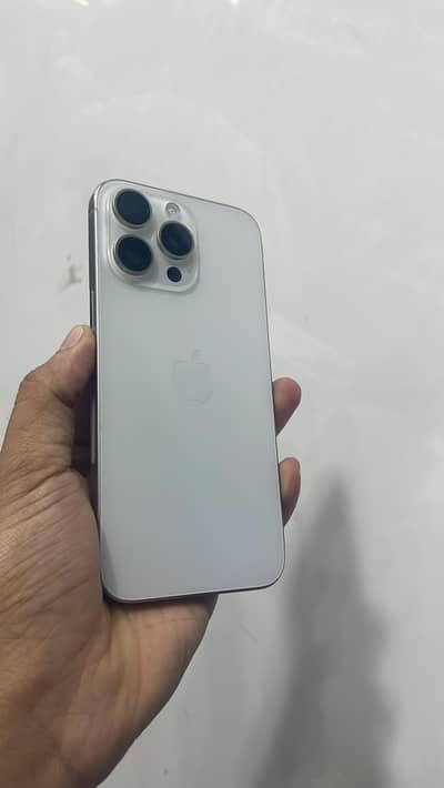iphone 15 pro Max White color JV