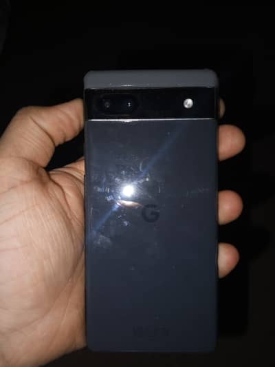 Google pixel 6a pta approved full original 10/10 new model black colo