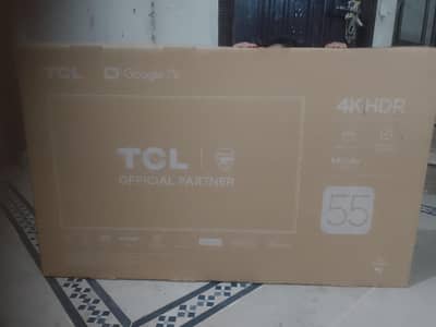 brand new 4k led google tv p6k 55 inch