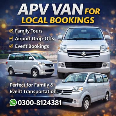 Pick & Drop Services, Local Bookings, AirPort Drop Off Services