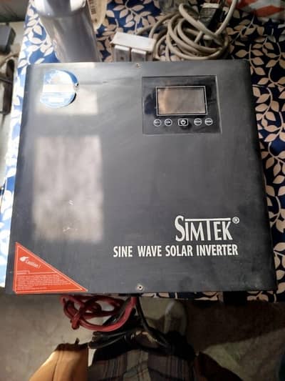 1.50KW Simtex inverter with tubbler battery end 9 solor pallets 150W