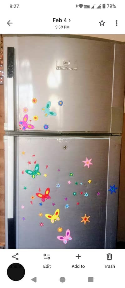 dawlance fridge  extra large size