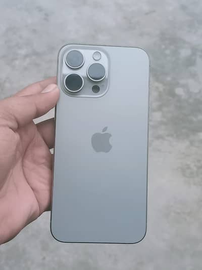 iPhone 15 pro max with box cable waterpack