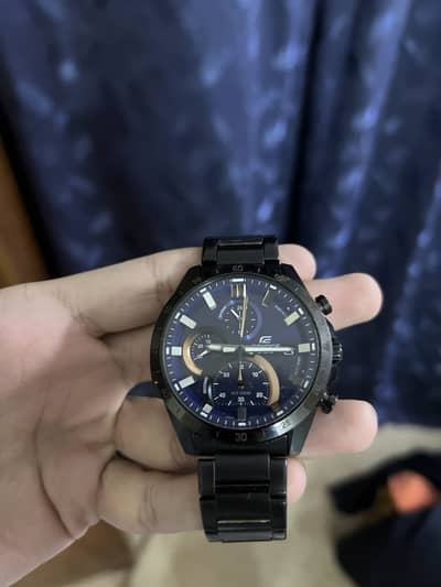 Edifice Casio EFR 571D Black edition