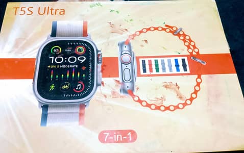 T5S ultra 8in1 smart watch fully working