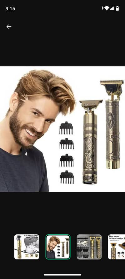 professional rechargeable hair trimmer