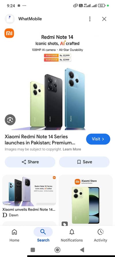 Redmi note 14 8 128 gb