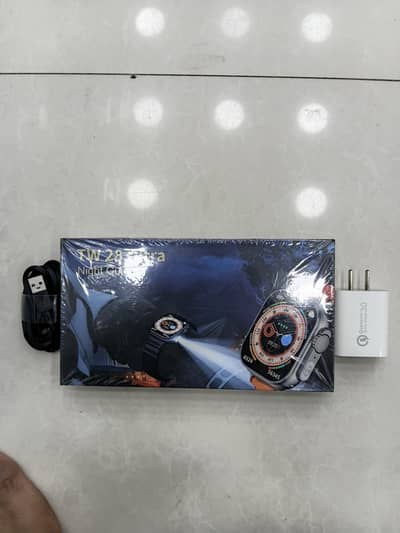 Tw 28 ultra smart watch mobile charger free with watch