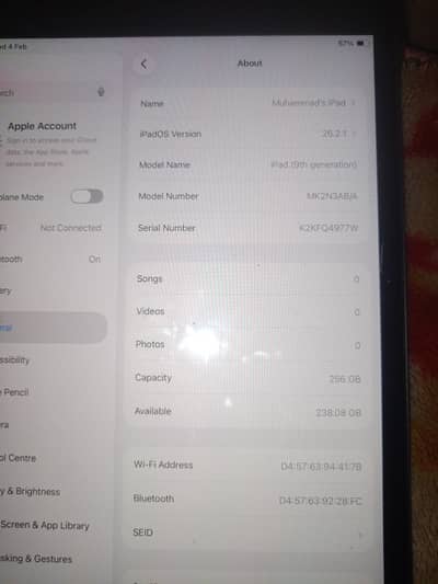 iPad 9th generation 256GB