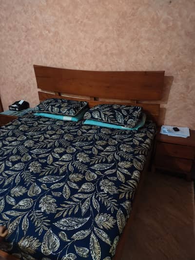 Pure wood Bed Set